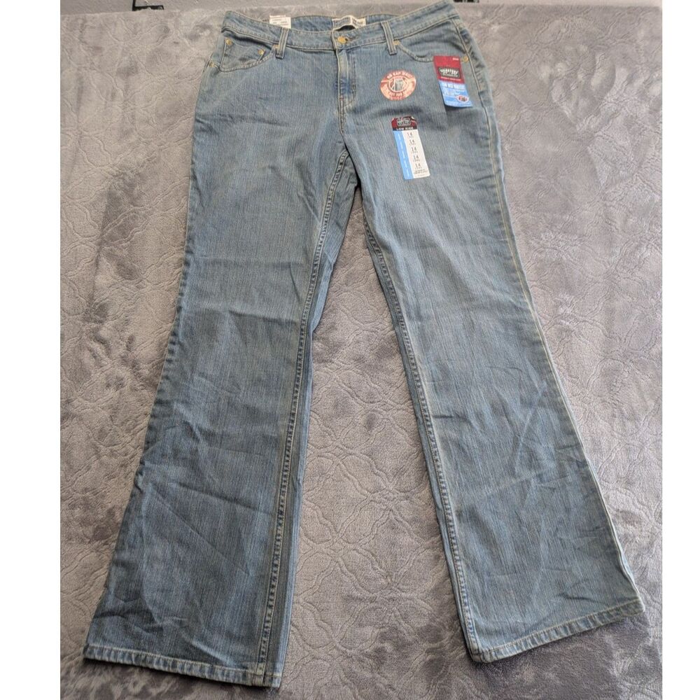 Signature Levi Strauss Women’s 14 Long Low Rise Bootcut Jeans NWT Y2K